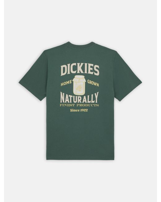 Dickies Green Elliston Short Sleeve T-shirt for men