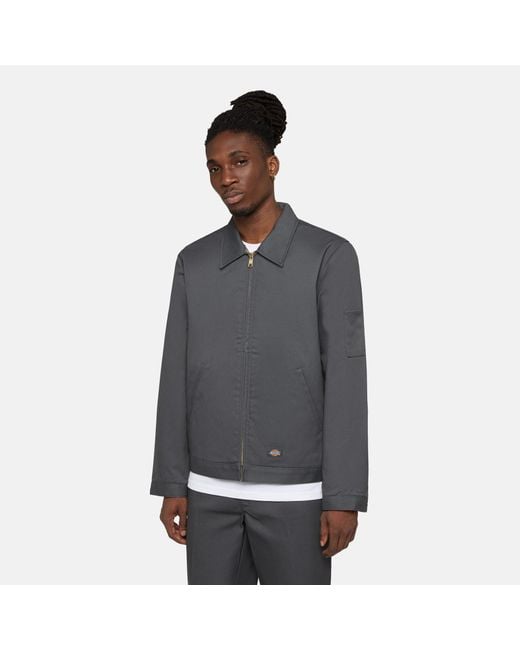 Veste Eisenhower Doublée, Homme, Taille Dickies pour homme en coloris Gray