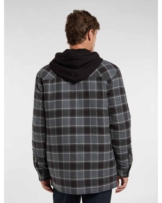 Chemise À Capuche En Polaire Et Flanelle, Homme, Taille Dickies pour homme en coloris Gray