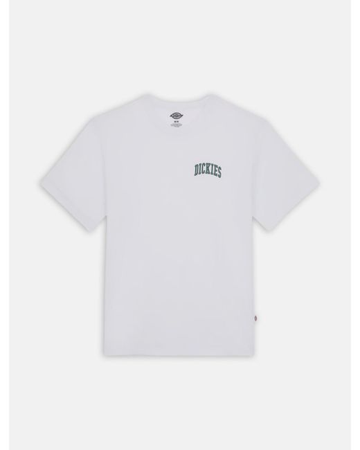 Dickies White Aitkin Chest Logo Short Sleeve T-shirt