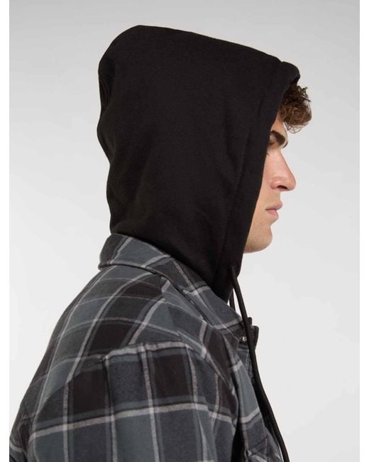 Chemise À Capuche En Polaire Et Flanelle, Homme, Taille Dickies pour homme en coloris Gray