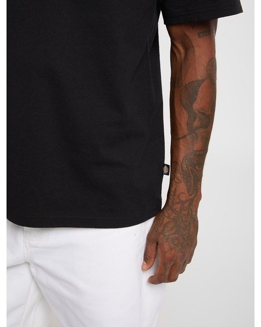 Dickies Black Loretto Midweight T-Shirt for men