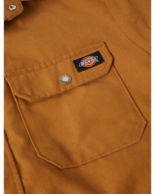 Veste Chemise Duck Dickies pour homme en coloris Brown