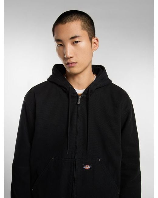 Veste À Capuche En Toile Hilham, Homme, Taille Dickies pour homme en coloris Black