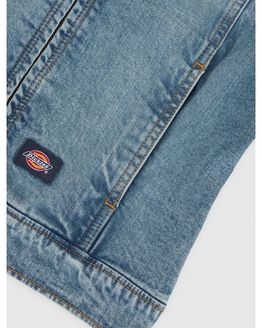 Veste En Jean Slim, Femme, Taille Dickies en coloris Blue