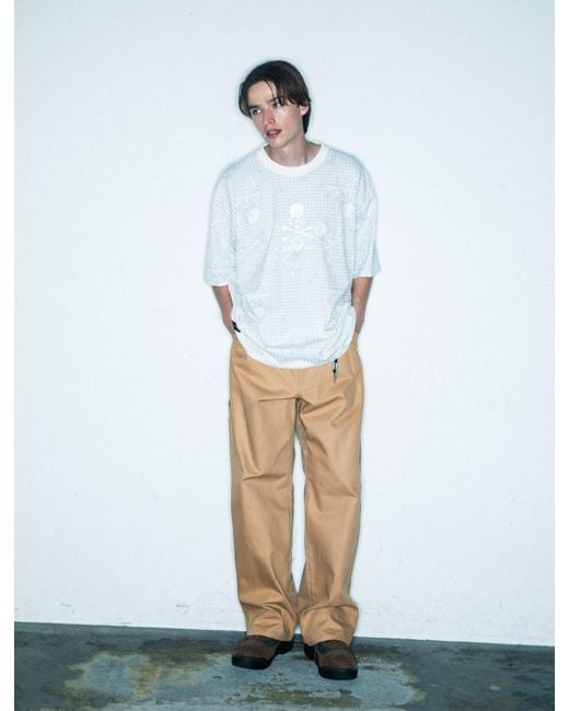 Pantalon À Jambe Droite X Mastermind, Homme, Taille Dickies pour homme en coloris White
