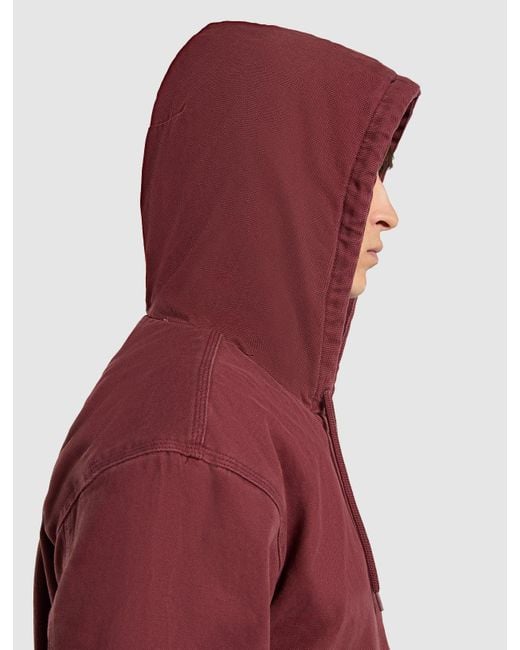 Veste À Capuche En Toile Hilham, Homme, Taille Dickies pour homme en coloris Red