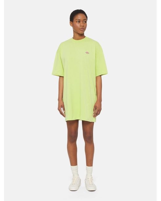 Dickies Green Mapleton T-Shirt-Kleid