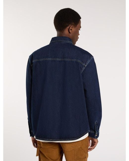 Chemise En Jean À Manches Longues Mechanic, Homme, Taille Dickies pour homme en coloris Blue