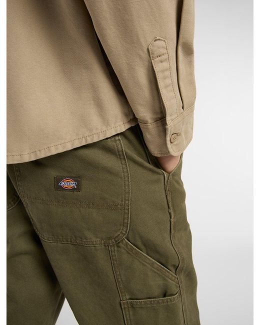 Chemise En Toile À Manches Longues, Homme, Taille Dickies pour homme en coloris Natural