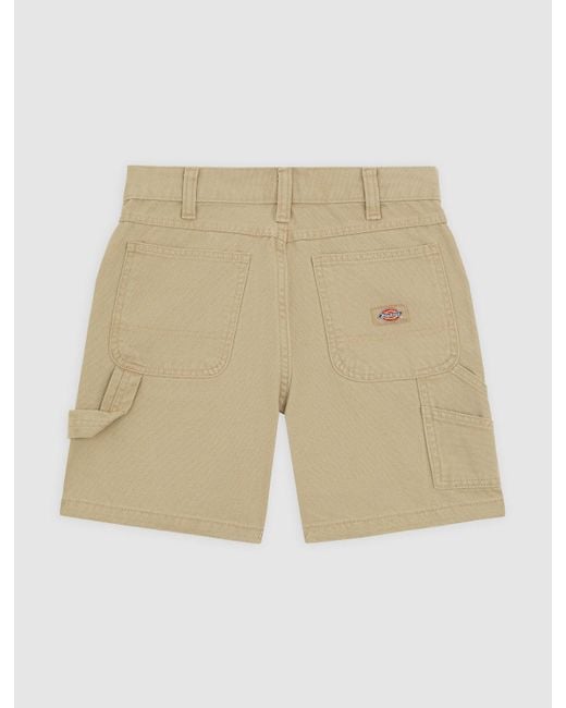 Short Carpenter Duck Canvas, Femme, Taille Dickies en coloris Natural