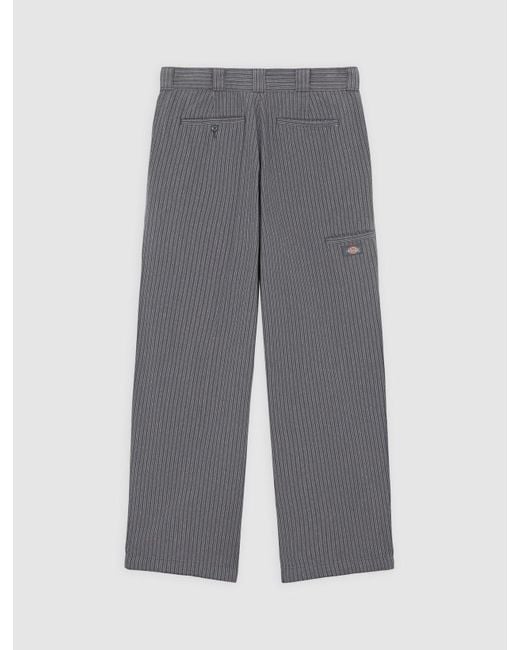 Pantalon Ample À Rayures Lima, Homme, Taille Dickies pour homme en coloris Gray