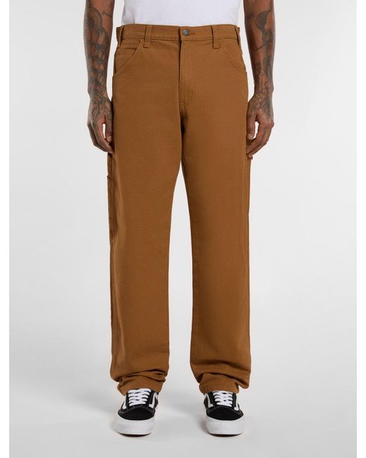 Dickies Duck Canvas Carpenter Hose, Herren, Größe in Brown für Herren