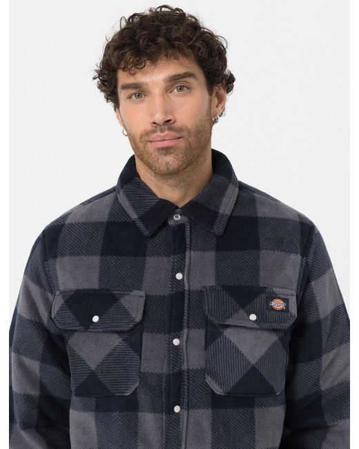 Dickies Portland Shacket, Herren, Größe in Blue für Herren