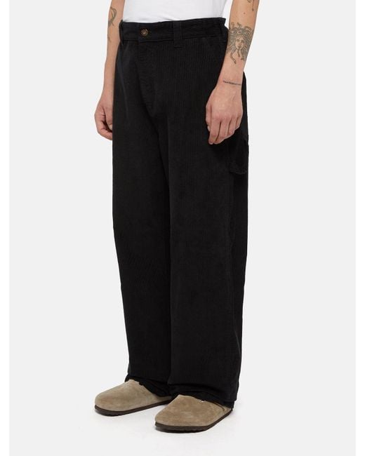 Pantalon Carpenter En Velours Côtelé, Homme, Taille Dickies pour homme en coloris Black