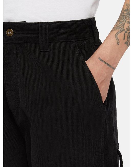 Pantalon Carpenter En Velours Côtelé, Homme, Taille Dickies pour homme en coloris Black