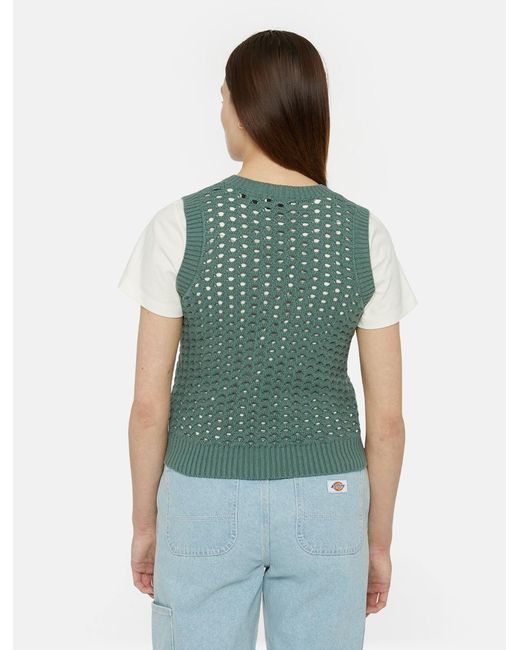Dickies Green Ingalls Knitted Vest