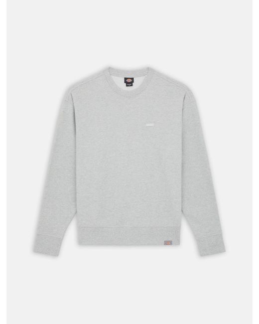 Dickies Gray Clancy Heavyweight Sweatshirt for men