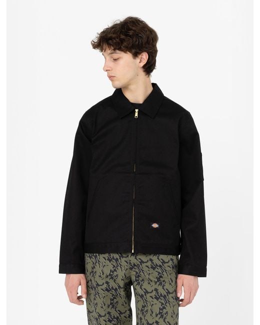 Dickies Unlined Eisenhower Jacke in Black für Herren