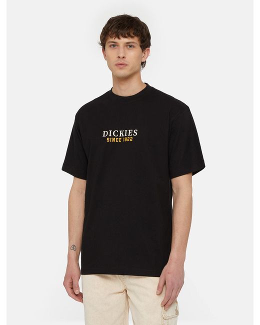 Dickies Black Park Short Sleeve T-shirt for men