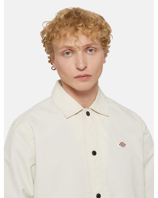 Dickies White Oakport Coach Jacket