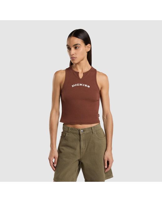 Haut Avec Col En V Femme Dickies en coloris Green
