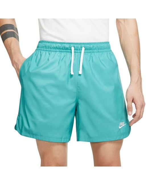 Nike Sportswear Sport Essentials Woven Lined Flow Shorts In Washed Teal