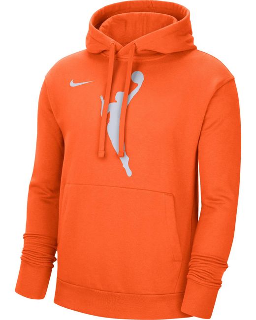 orange wnba hoodie nike