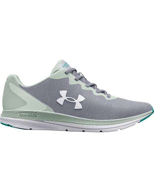 Under Armour Charged Impulse 2 Knit Running Shoes in Gray Lyst