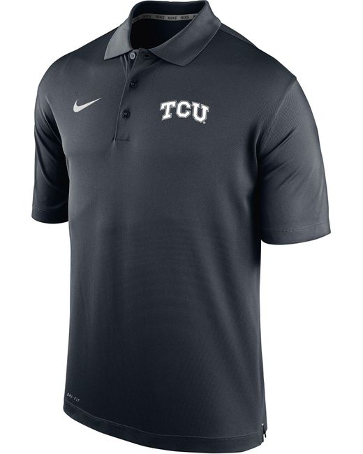 black tcu polo