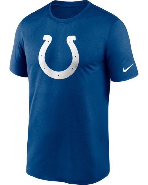 Nike Indianapolis Colts Legend Logo Blue T-shirt for Men - Lyst