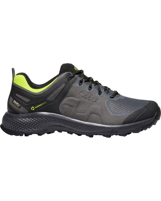 Keen Rubber Explore Waterproof Hiking Shoes in Black for Men Lyst