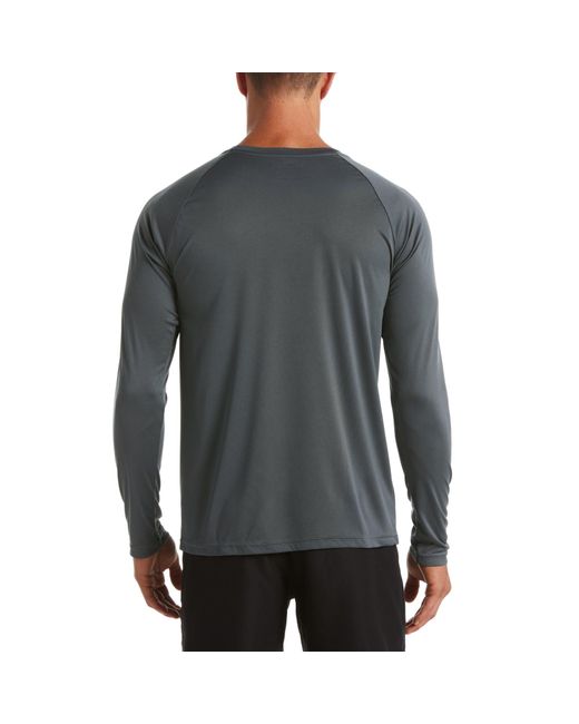 nike men's essential long sleeve hydro rash guard