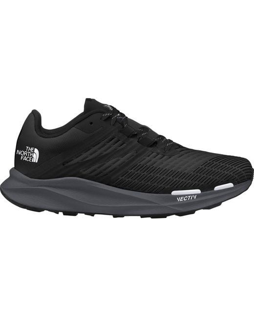 The North Face Rubber Vectiv Eminus Trail Running Shoes in Black/White