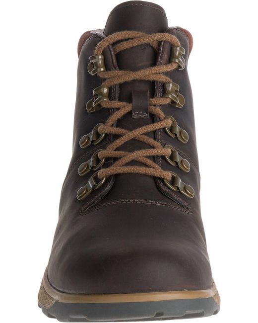 chaco men's frontier waterproof casual boots