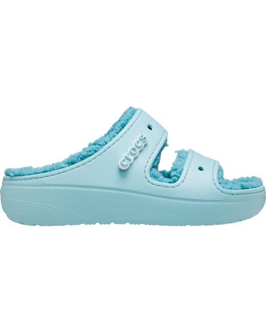 crocs cozzzy sandals black