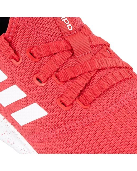 adidas cloudfoam pure red