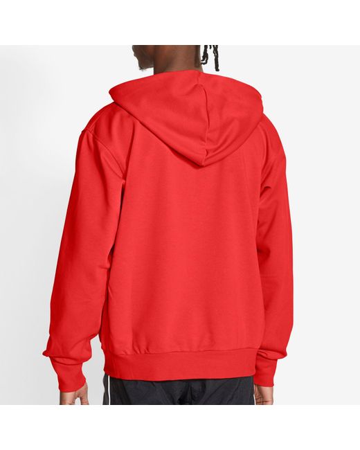 red nike hoodie and pants