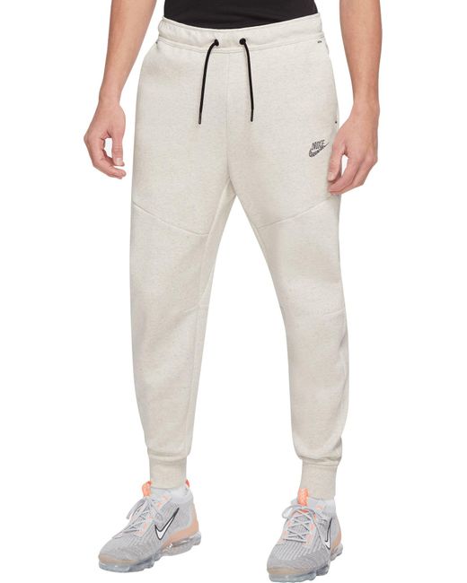 Nike Tech Fleece Revival Joggers in White for Men | Lyst