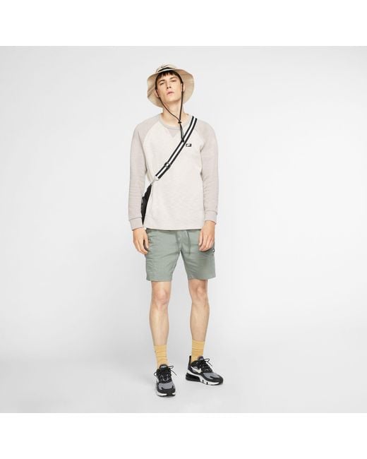 nike men's sportswear optic crewneck pullover