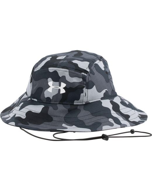 Under Armour Black Ua Airvent Bucket Hat for men