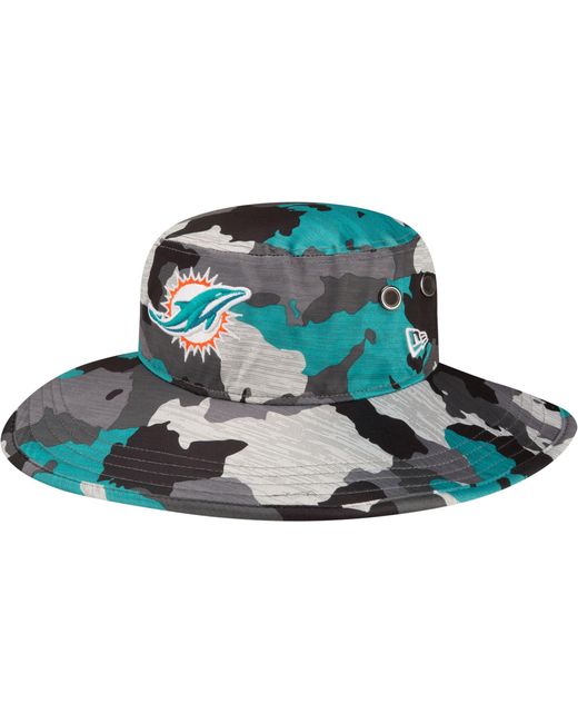 KTZ Miami Dolphins Training Camp 2022 Sideline Panama Camouflage Bucket