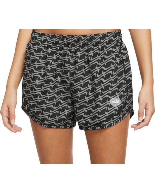 Nike Drifit Tempo Icon Clash Running Shorts in Black Lyst