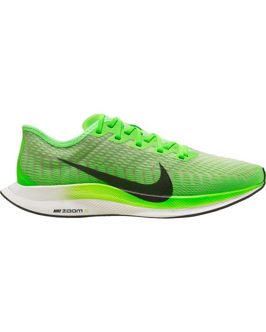 Nike Zoom Pegasus Turbo 2 Running Shoe in Electric Green/ Black/ Beige (Green) for Men - Save 41 