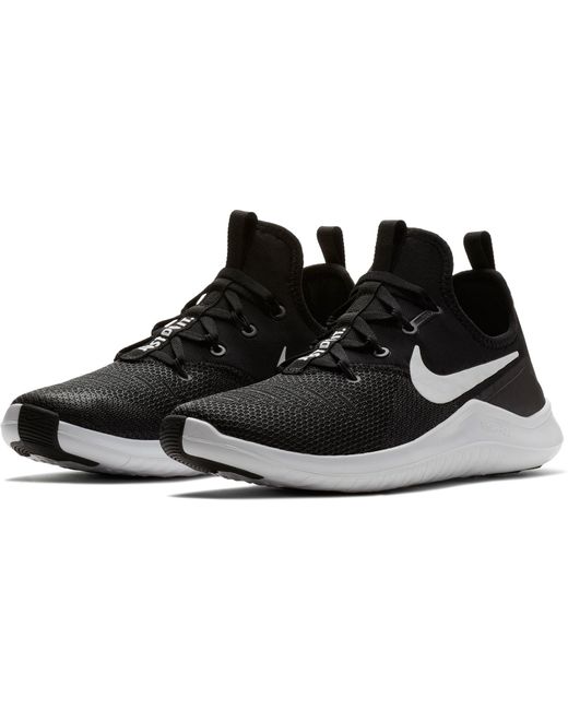 nike free tr8 black and white