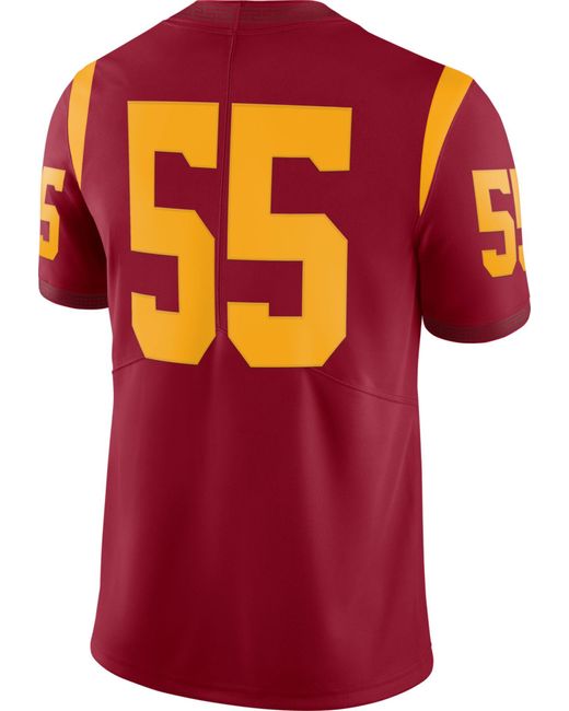 Nike Usc Trojans #55 Cardinal Dri-fit Limited Football Jersey for Men - Lyst