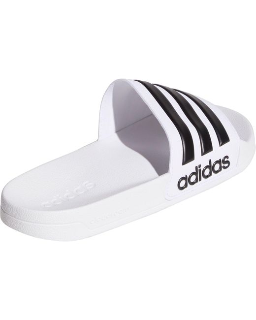 mens adidas cloudfoam slides