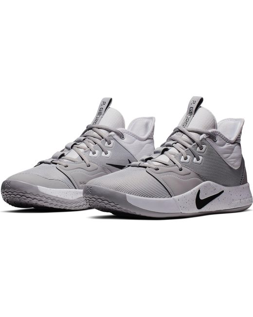 Nike Pg3 Basketball Shoes in Grey/Black 