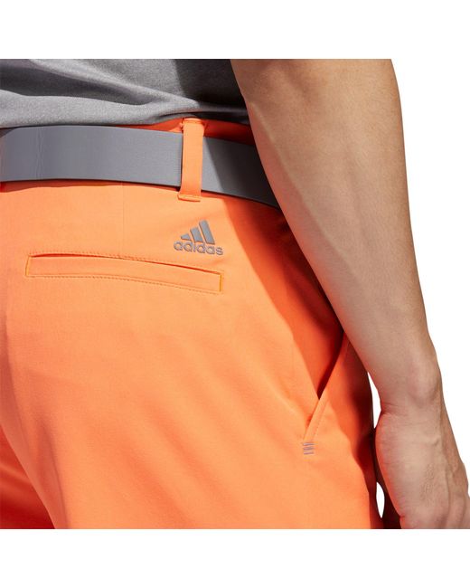 adidas Ultimate365 Golf Shorts in Coral (Orange) for Men - Lyst