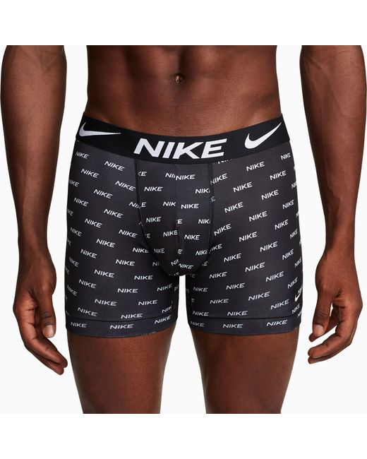 Nike Dri-fit Essential Micro Boxer Briefs – 3 Pack in Gray for Men | Lyst